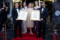 Alberto Martínez, Elena Braille, Andy Benavides, Barbara Laborin de Setien y Victor Setien