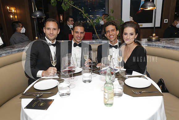 Shawn Lee, Alejandro de la Garza, Alfonso Lugo y Miralda Saldoval