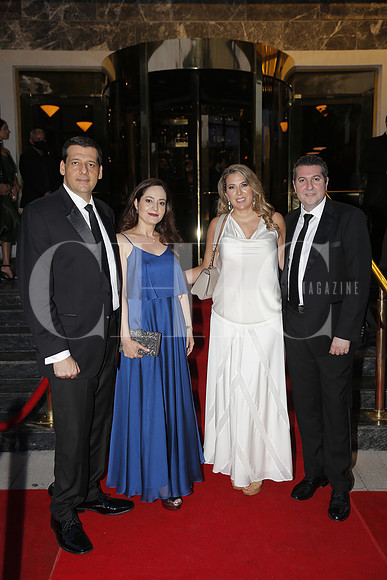 Jorge Hanun, Aurora Garza, Caty V de Safi y Roberto Safi