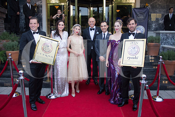 Alberto Martínez, Elena Braille, Andy Benavides, Joseph Cinque, Francisco Lozano, Barbara Laborin de Setien y Victor Setien  (2)
