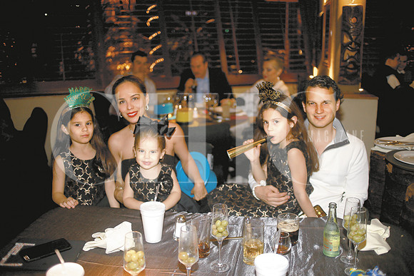 Grettel Elizondo, Crista Elizondo, Astrid de Elizondo, Galia Elizondo y Marcelo Elzondo