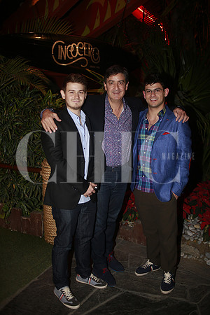 Diego ELizondo, Alberto Elizondo y Alberto Elizondo