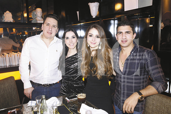 Hernán Morales, Ana Cristina Ramírez, Brenda González y Sabas Canavati