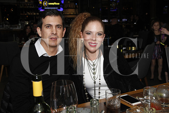 Eliseo Celata y Greta Guerrero de Celaya