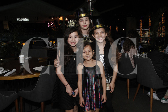 Coco Celaya, Anika Astudillo, Casia Astudillo y Valentina Celaya