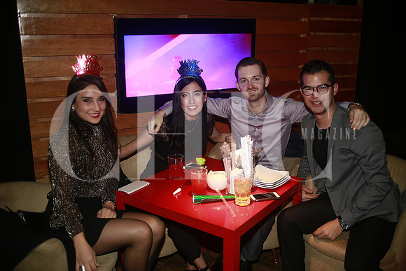 Marcela Elizondo, Karen Medina, Robert Van Zele y Mario Almaraz