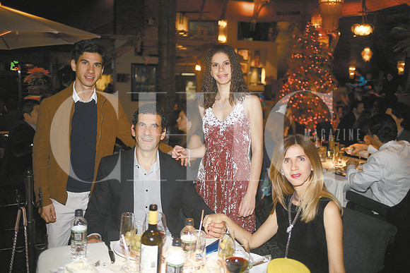 Alex Andonie, Alejandro Andonie, Daniela Andonie y Sonia de Andonie