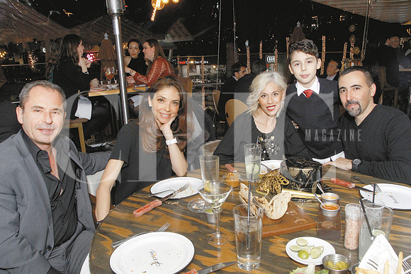 Roberto Reyna, Vanessa Reyna, Diana de Ortiz, Gabriel Ortiz y Gabriel Ortiz