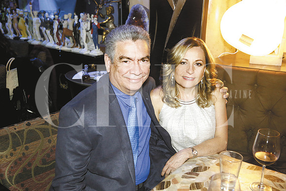 Jorge Argüelles y Claudia Sauvignon