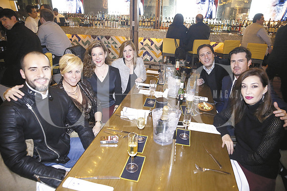 Alejandra Rivera, Sandra Zambrano, Luisa Reyes, Alina Sánchez de Garza, Rafael Garza, Patricio González y María Esther Hernández