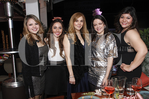 Jessica Aguirre, Ale Aguirre, Janeth Treviño, Elizabeth Aguirre y Saida Contreras