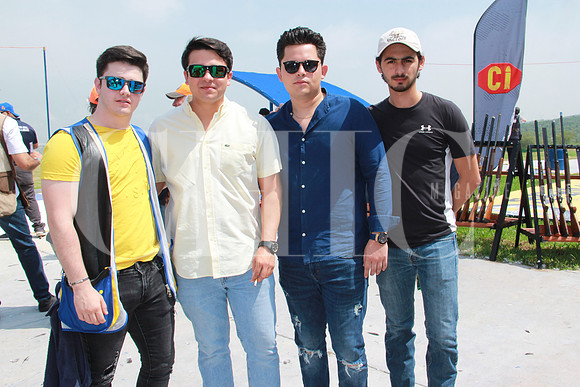 Tito Eichelmann, Adrián Garza, Adrián Chapa y Jorge Rodríguez