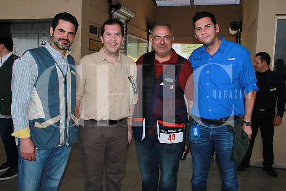 Luis Mendiola, Adrian Gonzalez, Nazario Assad y Eugenio Gonzalez