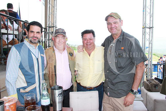 Luis Mendiola, Pedro Urquidi, Carlos Ayala y Celedonio Garza