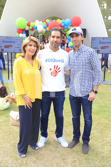 Cecilia González de Saide, Raúl Saide y Fabian Saide (3)