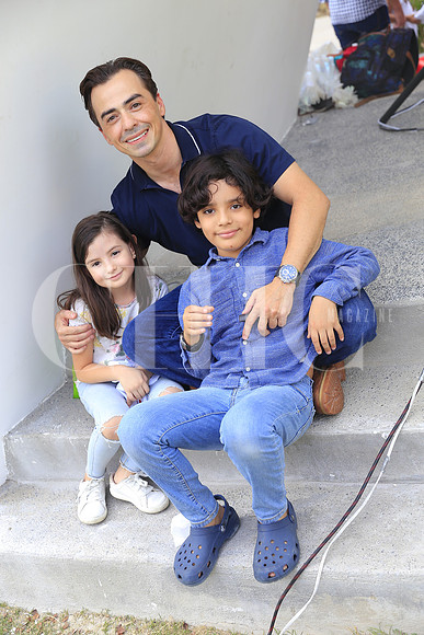 Samantha Morales, David Eugenio Morales y David Morales (2)