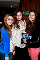Celina de León, Natalia Villarreal y Balbina Pérez