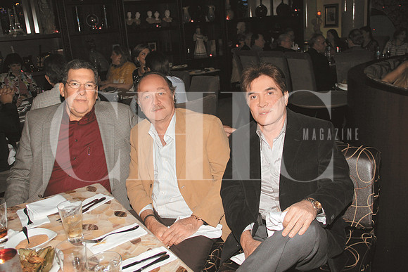 Servando Cantú, Javier Navarro y Edmundo Zepeda