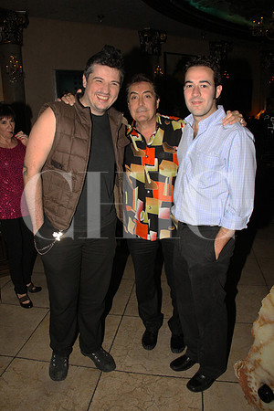 Jonas González, Horacio Sáenz y Bruno Sáenz
