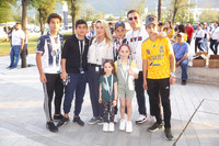Antonio Gomez, Gonzálo Elizalde, Denisse Siller de Parga, Marion Parga, José Luis Parga, Nicole Parga,  José Luis Parga y Daniel Guajardo (4)
