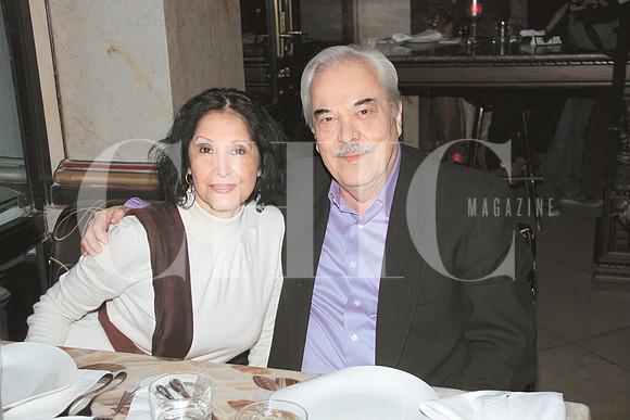 Olga de Cantisani y Andrés Cantisani