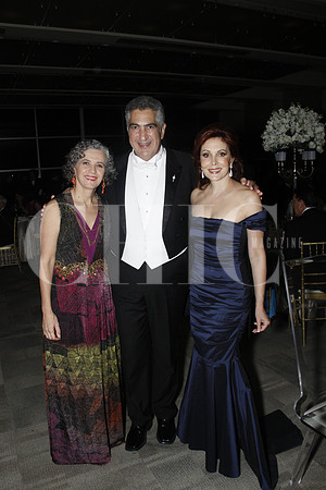 Isabel Cantú, Jacobo Liberman y Moña García de Liberman
