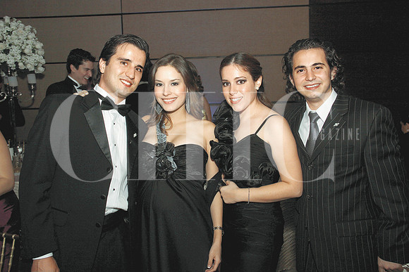 Gerardo De la Garza, Giselle Sáenz, Mayela Dillon y Adrián Guzmán