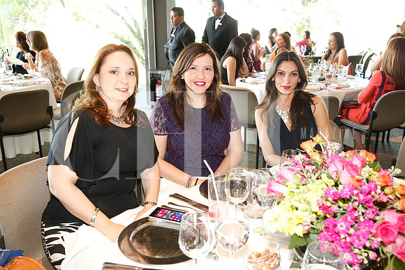 Rosario Sepúlveda, Pamela González de Martínez y Rebeca Garza de Martínez