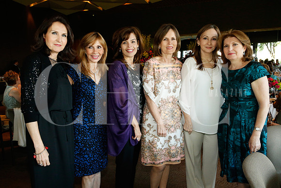 Ninfa Cantú de Elizondo, Jovita Martínez, Verónica Elizondo, Margarita Leman de Martínez, Alejandra Martínez de Garza y Nelly Delgado de Elizondo