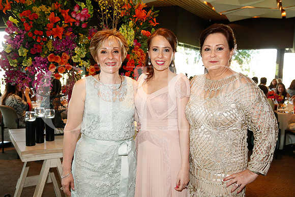María Tamez de Sepúlveda, Diana Elizondo Treviño  y Margarita Juliana Treviño Elizondo
