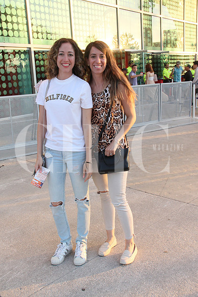 Erika Rossani de Galvan y Cindy Martinez