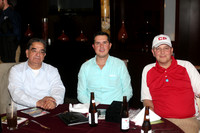 Ruben Lopez, Erwin Bernal y Fernando Alexander