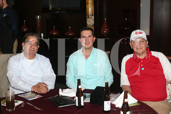 Ruben Lopez, Erwin Bernal y Fernando Alexander