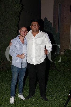 Abraham Azar y Guillermo Reylander