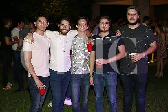 Daniel Neira, Chema Moran, Erik Faz, Valentin Huerta y Andonie Alzugaray