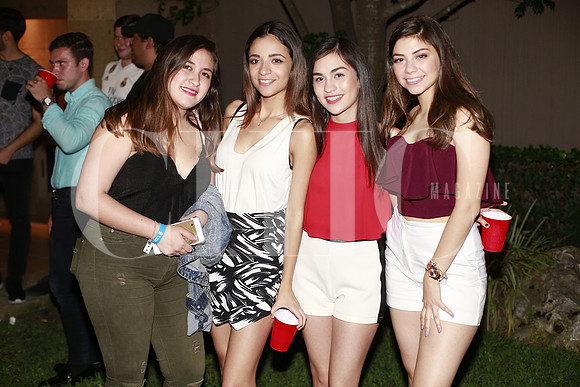 Celina Valero, Daniela Davila, Mariana Martinez y Sofia Paramo