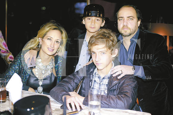 Laura Cantú de Babb, Marcelo Babb, Diego Babb y Jaime Babb (3)