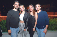 Dionisio, Karen, Paulina y Abelardo