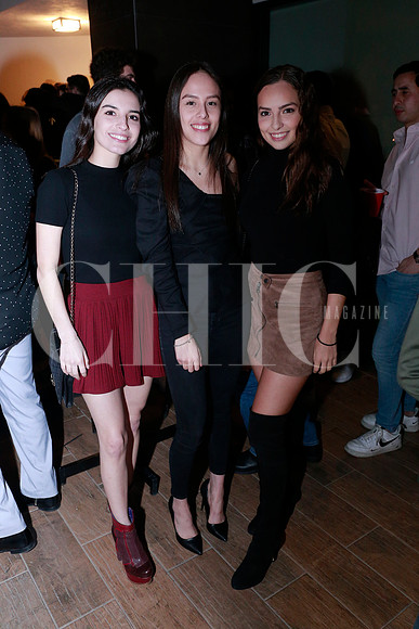 Vanessa, Paulina  y Fernanda