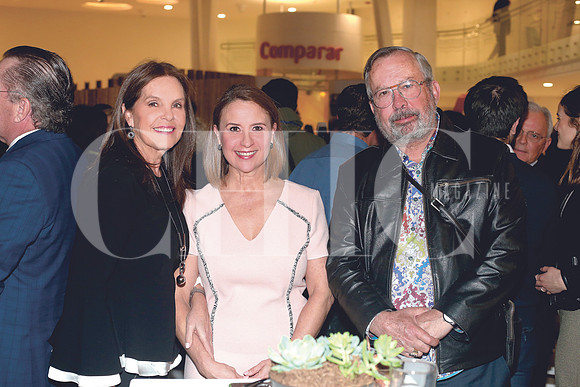 Marinela Servitje, Marcela Garza de De la Garza y Mauricio Fernández