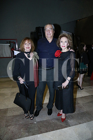 Sonia Villarreal de Santos, Ignacio Santos De Hoyos y Yolanda Santos De Hoyos