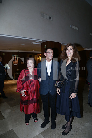 Laura Casas de González, Generoso Villarreal y Balbina Fernández de Ruiz