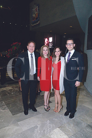 Hernán Zambrano, Mónica Garza de Zambrano, Balbina Lobeira de Zambrano y Hernán Zambrano