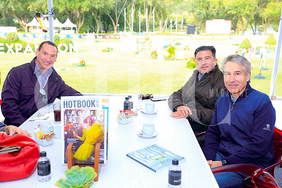 Adrián Páez, Hernán Garza y Antonio Longoria (2)