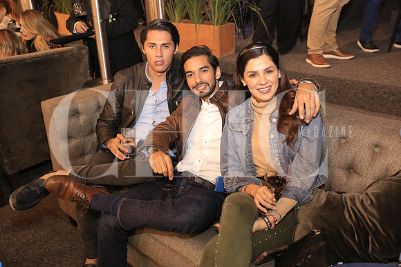 Hugo Sartre, Antonio Muradaz y Paola Tanguma (3)