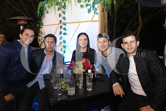 Eugenio García, Hugo Sartre, Javiera Poblete, Alejandro Gamboa y César Martínez (3)