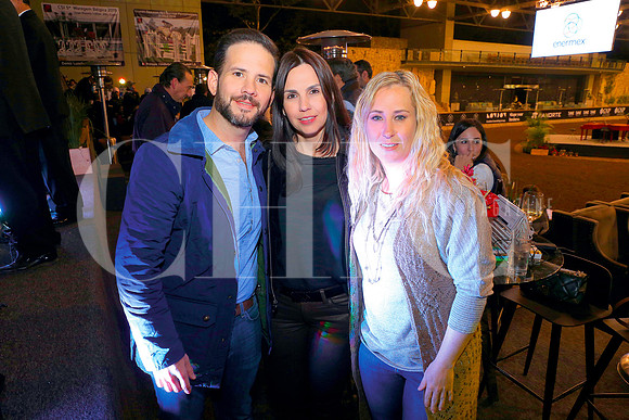 Lalo Manautou, Rebeca Dávila y Claudia Cortés de Maldonado (4)