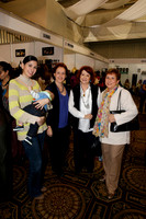 Cecy Guzmán de De la Garza, Luis Fernando De la Garza, Eva Quiroga de Ríos, Balbina Villarreal de Lozano y Lucy Quiroga de Guzmán