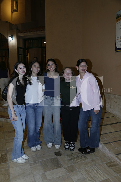 Ana Pau Díaz, Romina Botello, Regina Zapata, Cecilia Gutíerrez y Pamela Rodríguez