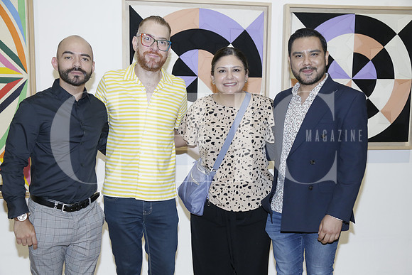 Luis Martínez, Cesar Peralta, Alma Gaby González y Wayo Torres